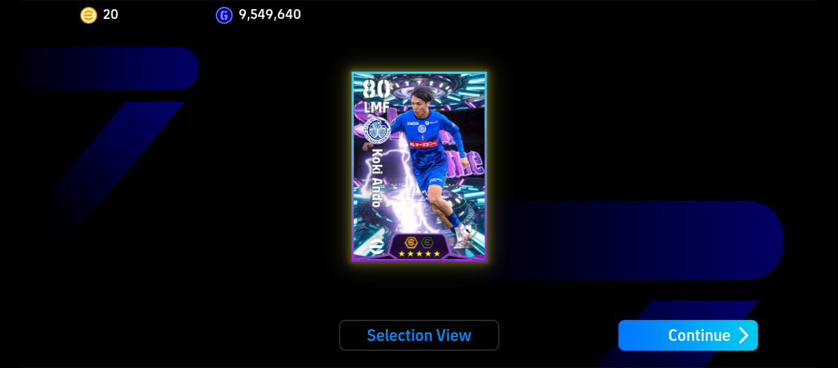 Theshemry's tweet photo. The most useless card Konami ever gave me , the stats are very poor besides who even use all these cards . To cut the long story short e dey my reserve 😂 #efootball #konami https://t.co/svwMUU3FQ6