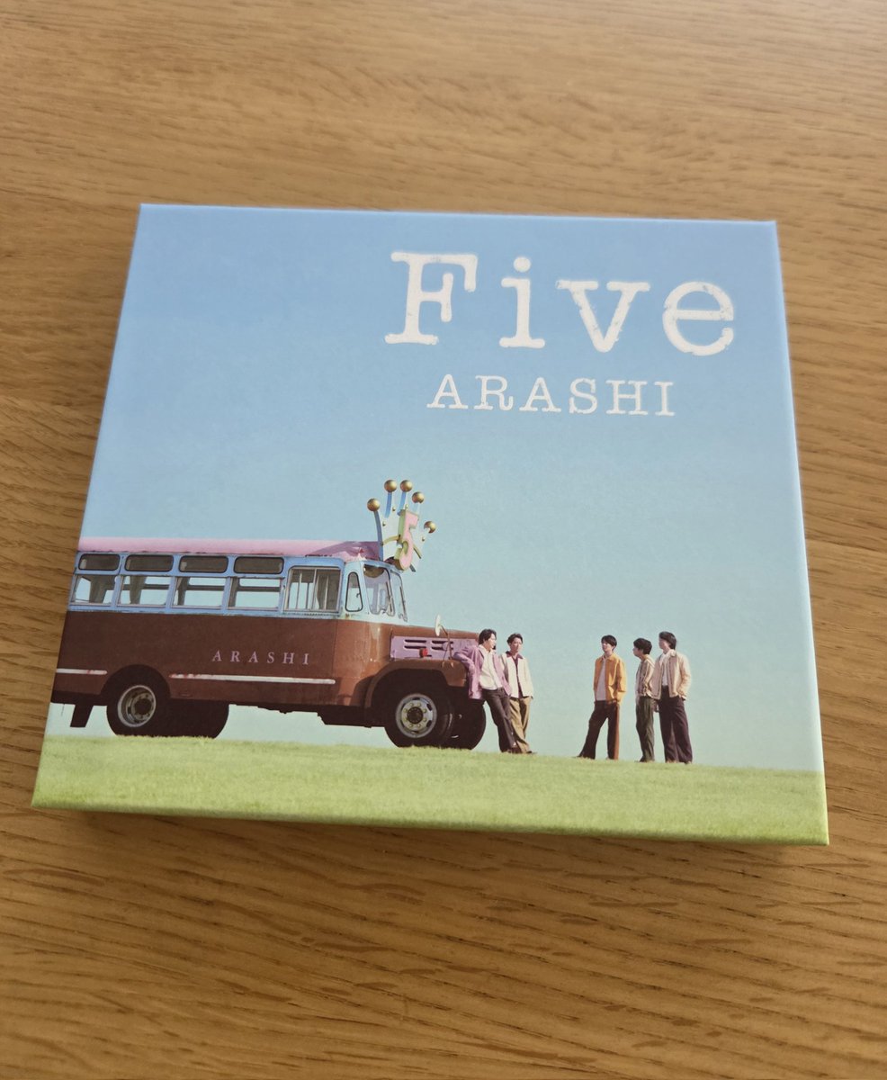 ninobu2018's tweet photo. Five届いた🎵
#ありがとう嵐
#ARASHI
#Five https://t.co/dt9bew39F0