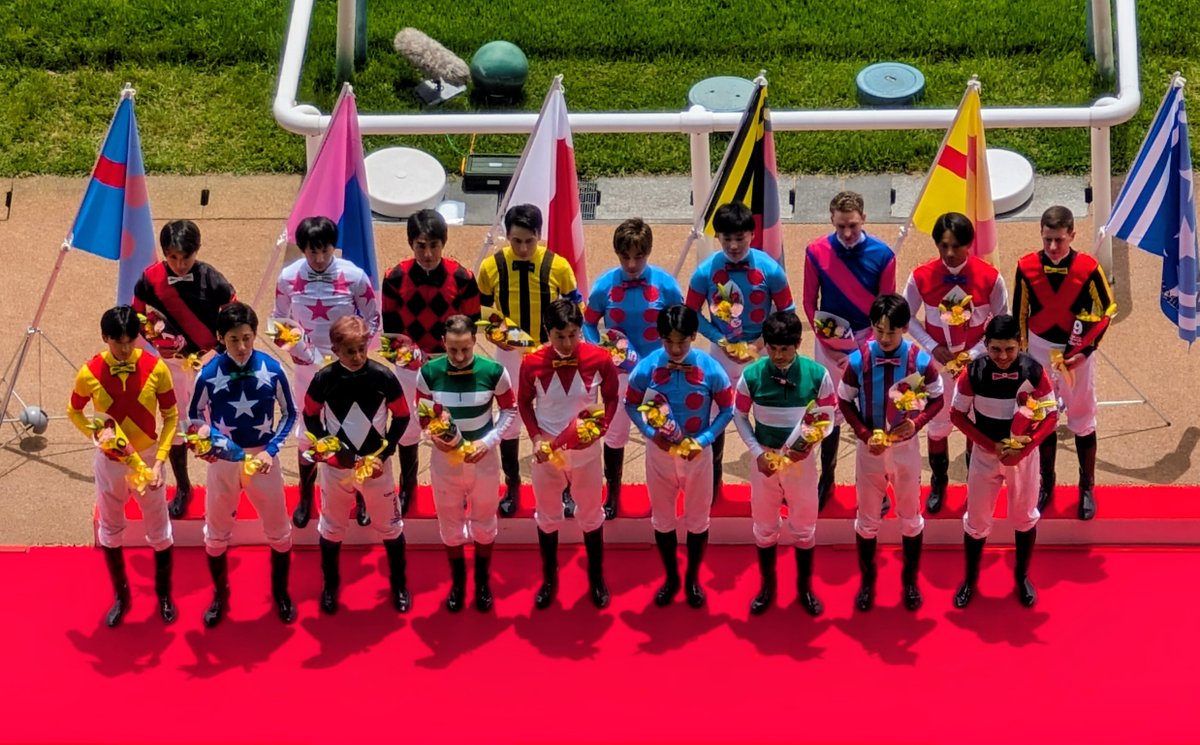 casinodrive0307's tweet photo. 第93回日本ダービー騎乗ジョッキー紹介

騎乗する18名のジョッキーです

#東京競馬場
#日本ダービー
#日本ダービー2026 
#東京優駿 https://t.co/RbArtgJCcm