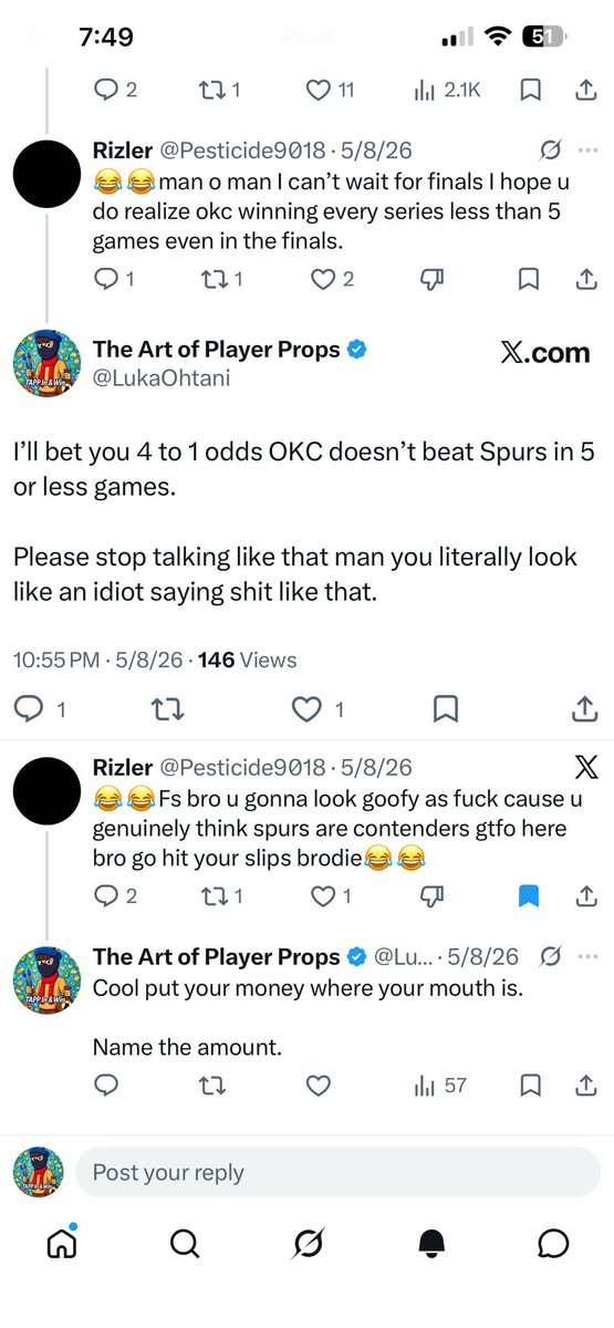 The Art of Player Props tweet media