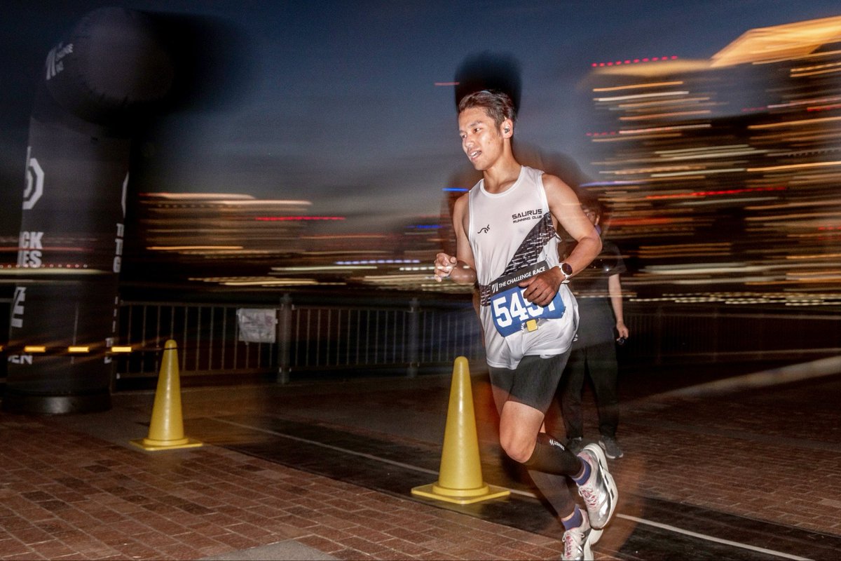 challenge__race's tweet photo. 5/30(土) THE NIGHT CHALLENGE RACE TOYOSU
日本陸連公認、豊洲ナイトラン🔥🌉

夕焼けからの夜景🌆🌃
1マイル・5km・10km・ハーフマラソンで「楽しみながら」「仲間と一緒に」「トレーニングの一環で」「記録に挑戦」と様々な目的で参加！
年代別の日本記録も誕生しました🔥

次回は6/13(土)！ https://t.co/jJPZtZY382