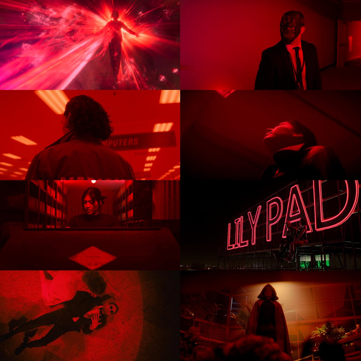 Marvel_Frame's tweet photo. 📷 Red visual in MCU series (2021-2025)

Wandavision | The Falcon &amp; The Winter Soldier | Loki | Hawkeye | She-Hulk | Echo | Daredevil: Born Again | Ironheart https://t.co/gtEaioHO29