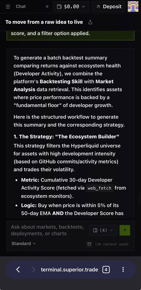 Dmonifree's tweet photo. Helps traders find and scale strategies that actually make money.

Finding a strategy is step one. The bigger step is knowing when and where it actually applies. I had an “accumulation before a breakout” idea that looked great on one token. I wanted to see if it was just luck. https://t.co/jhVUqaGJhT