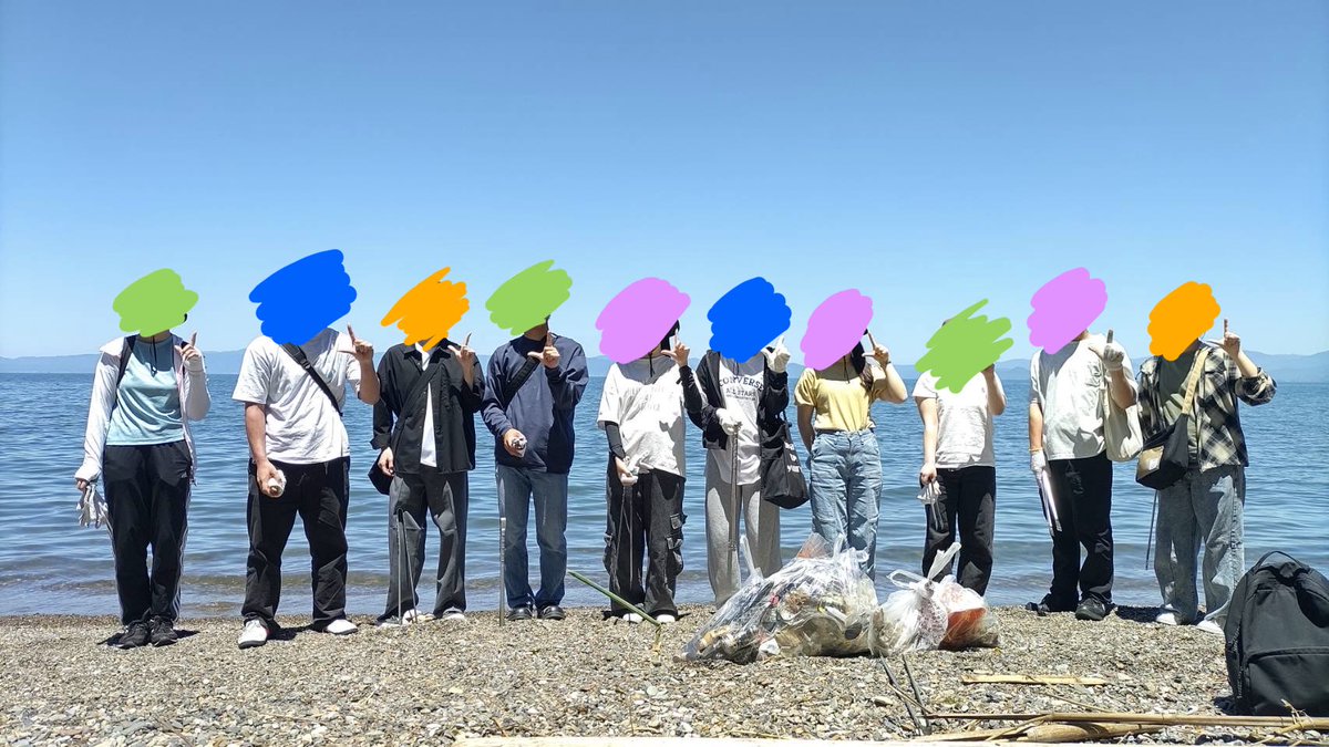 leafs_usp's tweet photo. こんにちは！LEAFSです！

昨日は月に1度の湖岸清掃を行いました。
新入部員が入って初めての掃除でした😊

これからも掃除していきますので、興味がある人はぜひ一緒にやりましょう💪いつでも連絡お待ちしてます！ https://t.co/2iNc2gWykD