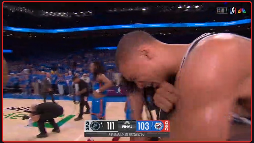 iamAashan's tweet photo. LETS GOOO SPURSSSSS
YOU SAVED BASKETBALL

GONNA BE AN EPIC FINAL 
Wemby vs Brunson
Both great leaders!

#Spurs #OKC #NBA #Thunder #Wemby #Shai https://t.co/ua1HWR73bI