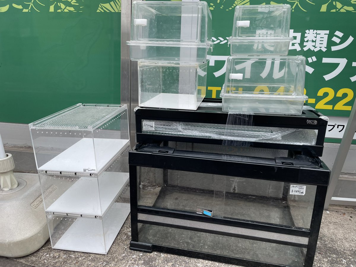 中古ケージも色々あるので、急なお迎えも安心👍