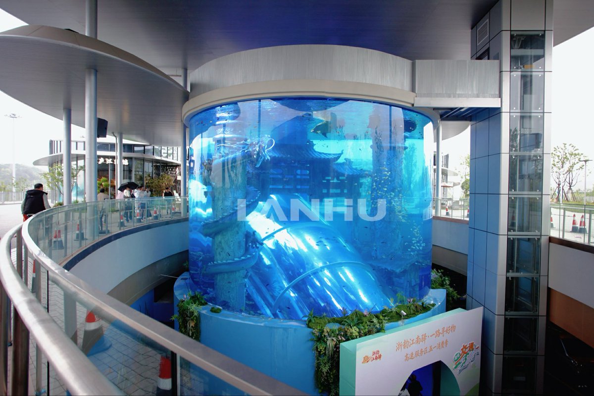 lanhuAcrylic's tweet photo. Completed landmark aquarium project at Tonglu Service Area, China.
12m diameter|13m height|230mm acrylic
Tunnel-integrated design Design+manufacturing + installation 

WhatsApp:+852 95587379 Email:sales@lanhuacrylic.com
#AcryicAacrylic #CommercialAquarium #AquariumDesign https://t.co/1yXI2lF9Ha