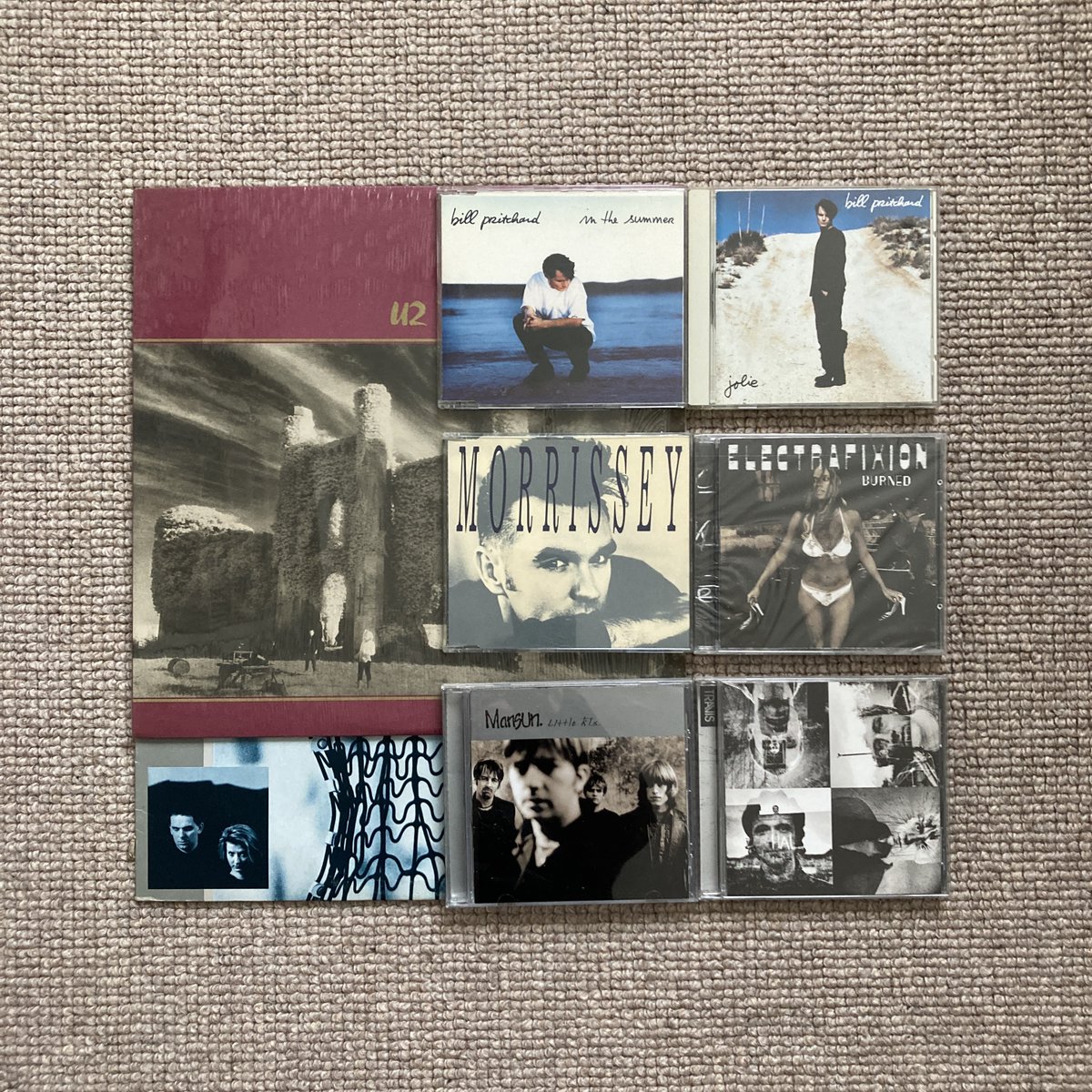 muselection's tweet photo. さてこれらの素晴らしすぎる共通点とは？！
Morrissey_U2_Echo &amp; The Bunnymen_Joe Jackson _Julian Cope_Propaganda_The Blue Nile_Bill Pritchard _Electrafixion_Mansun_Travis
https://t.co/SizKxSSVvN https://t.co/iEsuRbXVzH