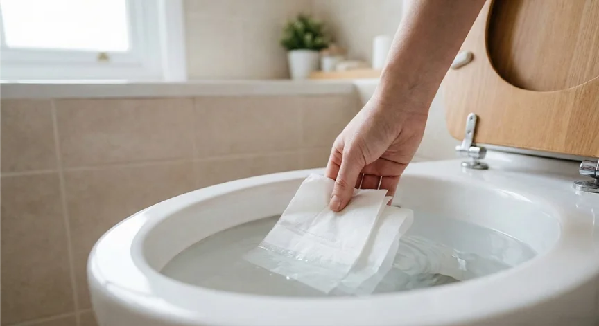 besttoffer's tweet photo. 🚽 End Toilet Backsplash For Good

Everyone knows the feeling.

Nobody talks about it.

Before sitting down, place 3 to 5 squares of toilet paper on the water.

That's it.

The paper absorbs part of the impact.

And helps prevent the dreaded splash back.

It also reduces noise.

Takes two seconds.

Costs nothing.