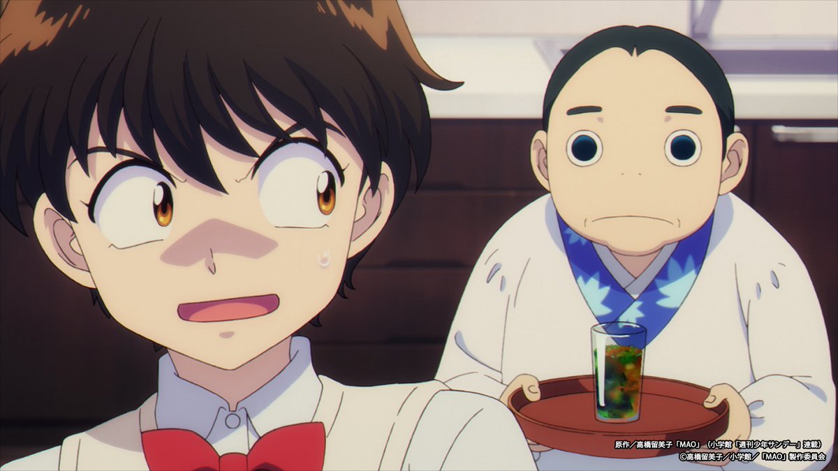 watch_UNEXT_A's tweet photo. 𝐓𝐕アニメ『𝐌𝐀𝐎』
毎週日曜12:00より【最速】配信中🐈
￣￣￣￣￣￣￣￣￣￣￣￣￣￣￣
高橋留美子の最新作！

大正時代を生きる、摩緒と令和を生きる、菜花。
2人には同じ呪いがかけられていた…！

呪いに立ち向かう2人を
U-NEXTでいち早くチェック✨ https://t.co/XBtK01vbqb