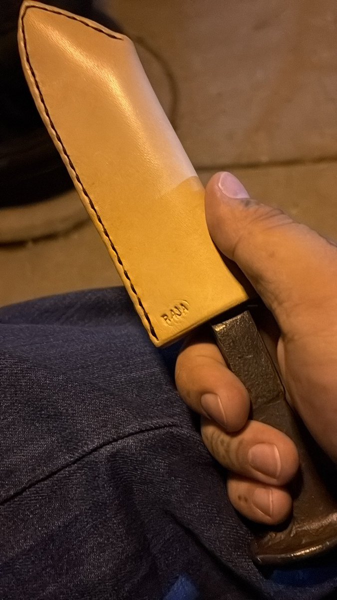 bigsoftlady's tweet photo. mommy made me this sheath with my name on it I am going to SCREAM https://t.co/nyItLuqNLV