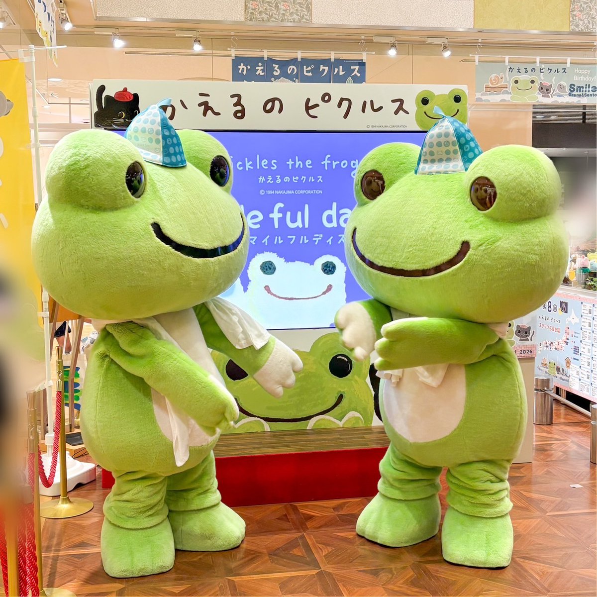東京ソラマチ®にピクルスがやってきました♪ 本日は残り13:00と15:00の