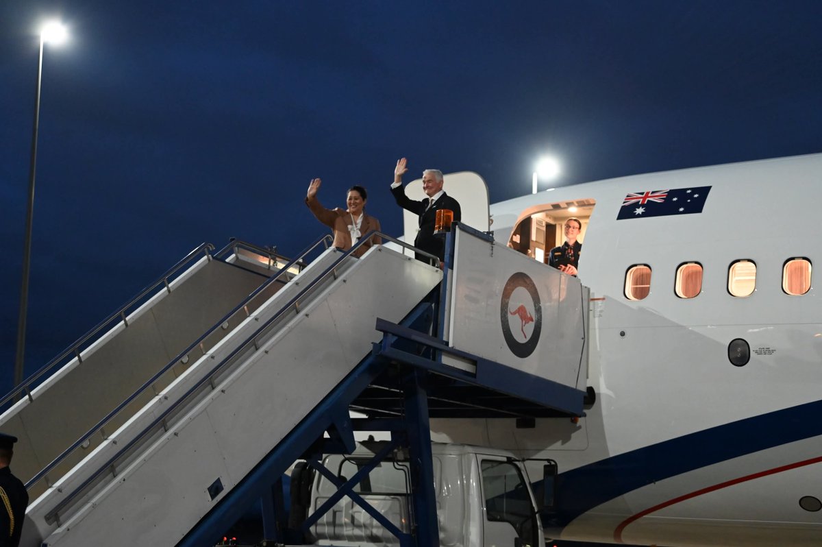 🚨UPDATE This flight had the Governor-General of New Zealand, Dame Cindy ...