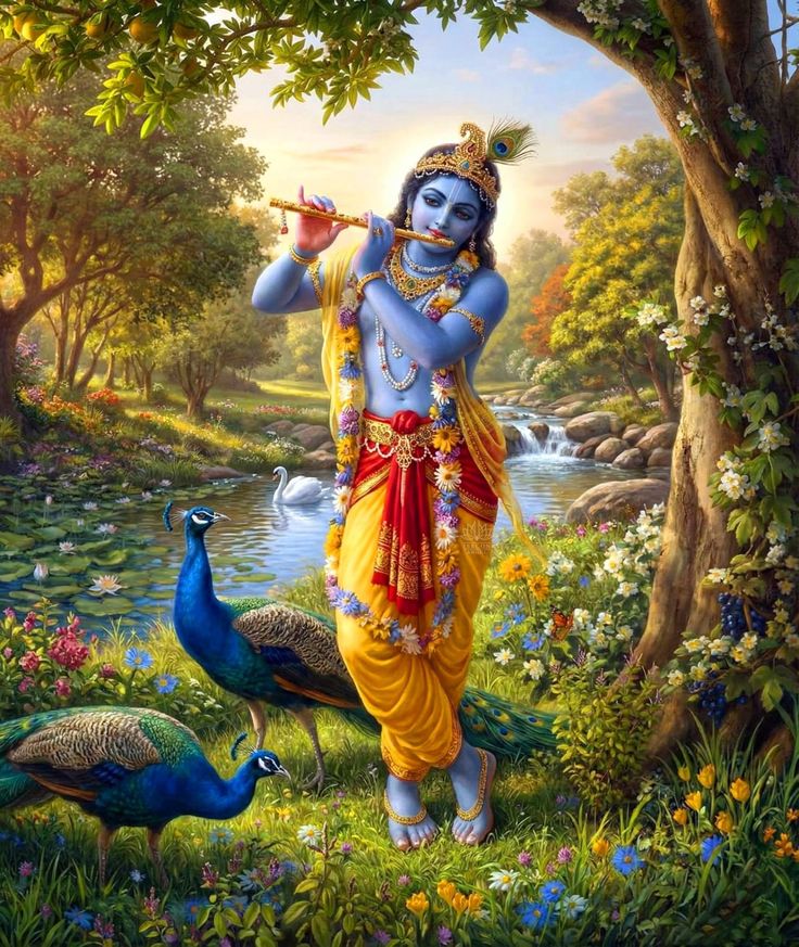 VOD_Foundations's tweet photo. Many people seek Krishna when life becomes difficult.
But the greatest blessing is not finding Krishna in pain.
It is finding Krishna in ordinary moments.

In your work.
In your studies.
In your family.
In your daily struggles.
Because when you begin to see Krishna everywhere, you never feel alone anywhere.

#Krishna #Bhakti #VoiceOfDharma