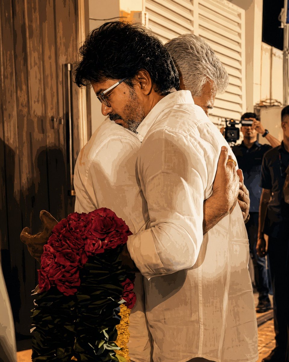 TVK_SIVA_20's tweet photo. Pic of the day 💯🫂🙌🏻
@TVKVijayHQ @Akracingoffl 
#CMJosephVijay‌ #CMVijay‌ #thalapathy #AK #Ajithkumar https://t.co/BJzEUn7GB2