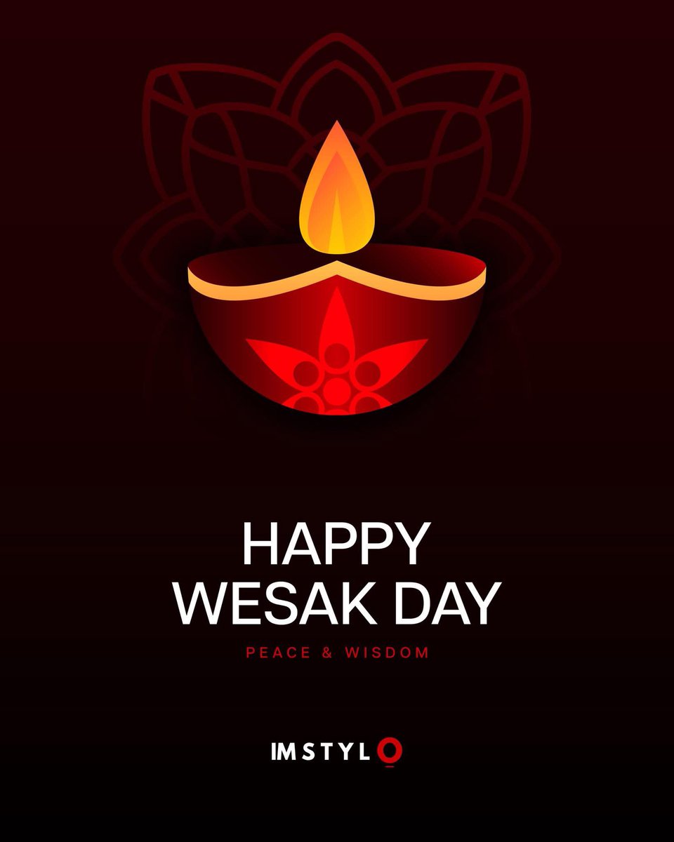 ImStylo_web3's tweet photo. Happy Vesak Day from IMSTYLO 🪷

May this Vesak Day bring peace to your heart, clarity to your journey, and happiness to you and your loved ones.

Wishing everyone a blessed and peaceful Vesak Day. ✨🕊️🪷

#HappyVesakDay #Vesak2026 #IMSTYLO #Peace #Compassion #Mindfulness #Web3 https://t.co/YGv6mxdwCG