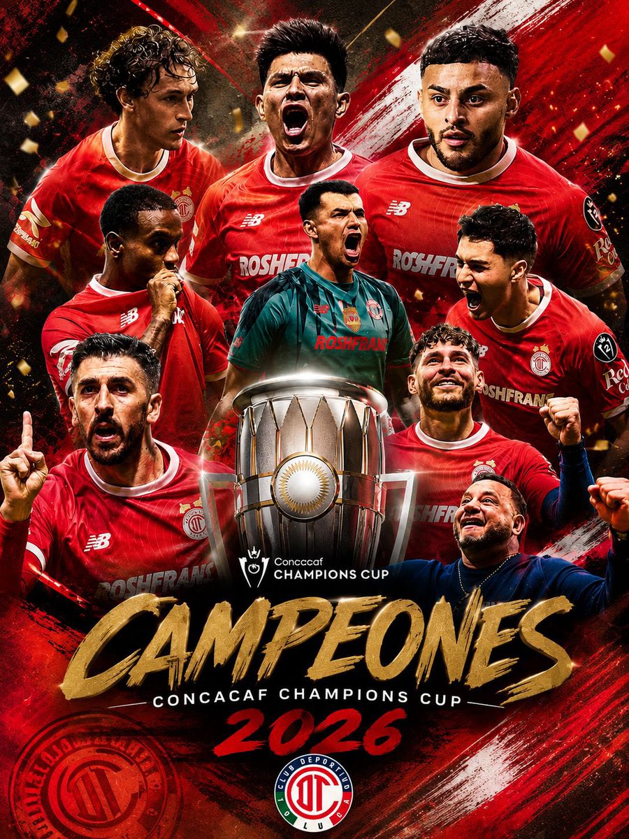 joserra_espn's tweet photo. ¡Toluca es campeón de la CONCACAF! https://t.co/GQ6MGlCAQZ