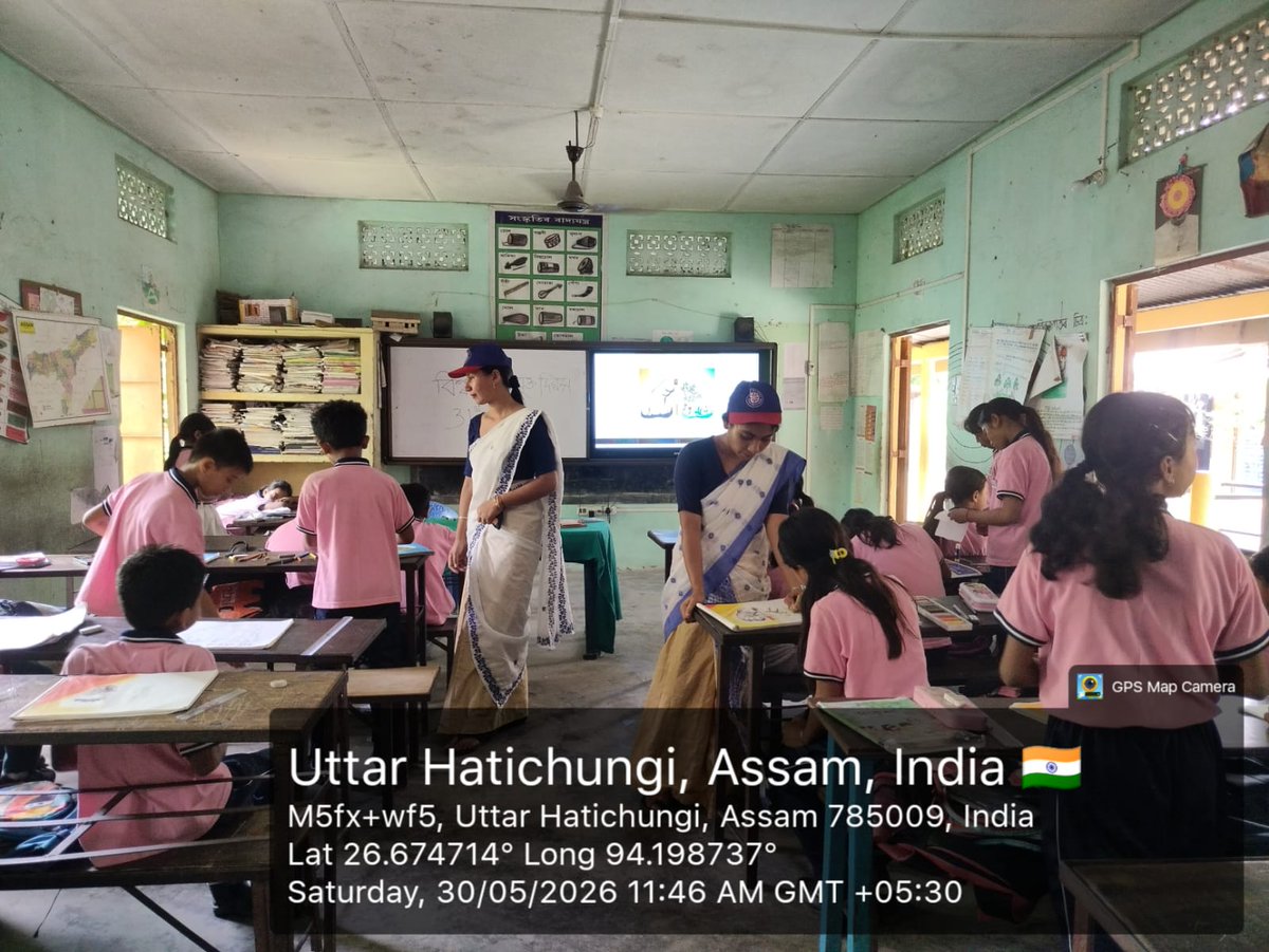 nss_dietjorhat's tweet photo. An Art Competition was organised among school students of the Preparatory and Middle Stages of the Titabar area on 30 May 2026 as part of the observance of World No Tobacco Day 2026  to create awareness about the harmful effects of tobacco and encourage a tobacco-free lifestye. https://t.co/MOZQLhPFju