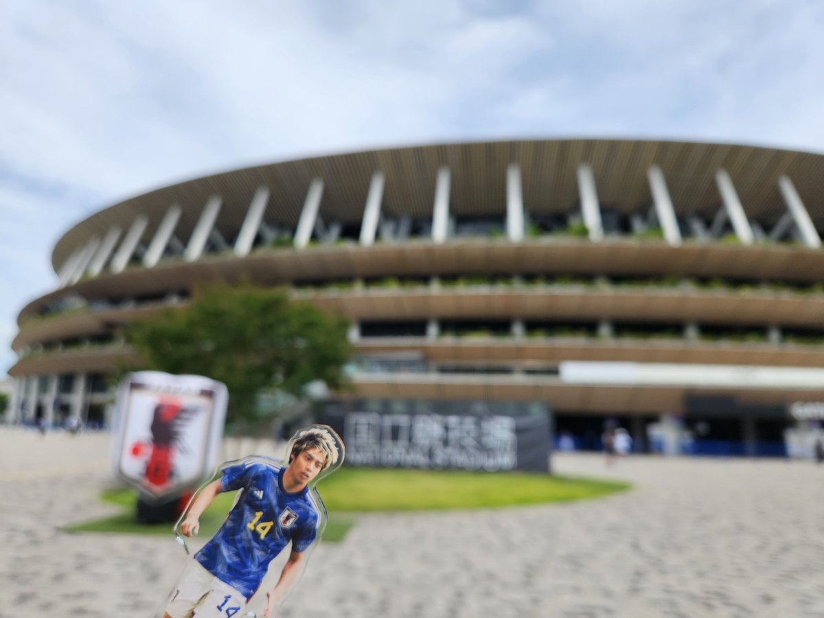 Keepon0520's tweet photo. 今日はここから🇯🇵
後でまた来ます😅
#サッカー日本代表 https://t.co/6M9iyJAQ1F