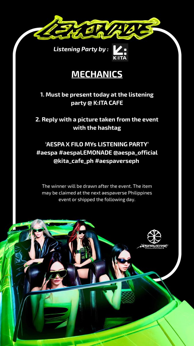 aespaverse Philippines 🍋 tweet media