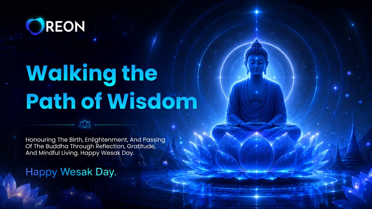 OreonBTC's tweet photo. On this Wesak Day, we reflect on the timeless values of wisdom, compassion, and mindful living. 🌸✨

May this day inspire clarity in thought, purpose in action, and gratitude for the journey ahead. Just as innovation shapes the future, wisdom guides the path we choose to take.

Wishing peace, harmony, and enlightenment to all who celebrate. 🙏

#Oreon #BTC #HashFrag #Defi #CryptoMining #WesakDay #MindfulLiving #Wisdom #Gratitude #Innovation