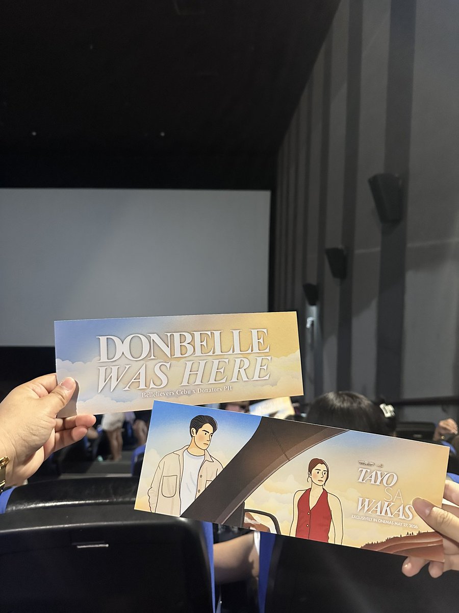 _nablemayet's tweet photo. Sa simula man o sa wakas, DonBelle pa rin ♥️🖤

✨🎬 #TayoSaWakas #DonBelleBlockScreening https://t.co/LVX74afavd