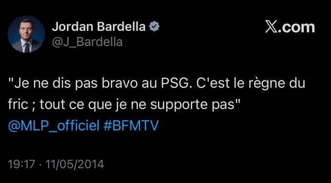 sozeito's tweet photo. @J_Bardella Nique ta mère toi https://t.co/miJiweVEb8