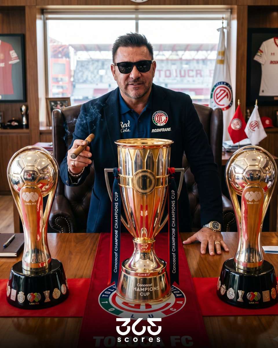 365scoresMX's tweet photo. ¡TURCO, ERES UNA LEYENDA! 🚨👺

📊 Los números de Antonio Mohamed desde que llegó al Toluca:

🏆 Campeón Clausura 2025
🏆 Campeón de Campeones 2025
🏆 Campeones Cup 2025 
🏆 Campeón Apertura 2025 
🏆 Campeón Concachampions 2026

📌 El Turco lo ha GANADO TODO en tan poco tiempo y ya es un ídolo indiscutible en el infierno 🇲🇽🐐

¿Es el MEJOR DT en la historia del Toluca? 👇👀