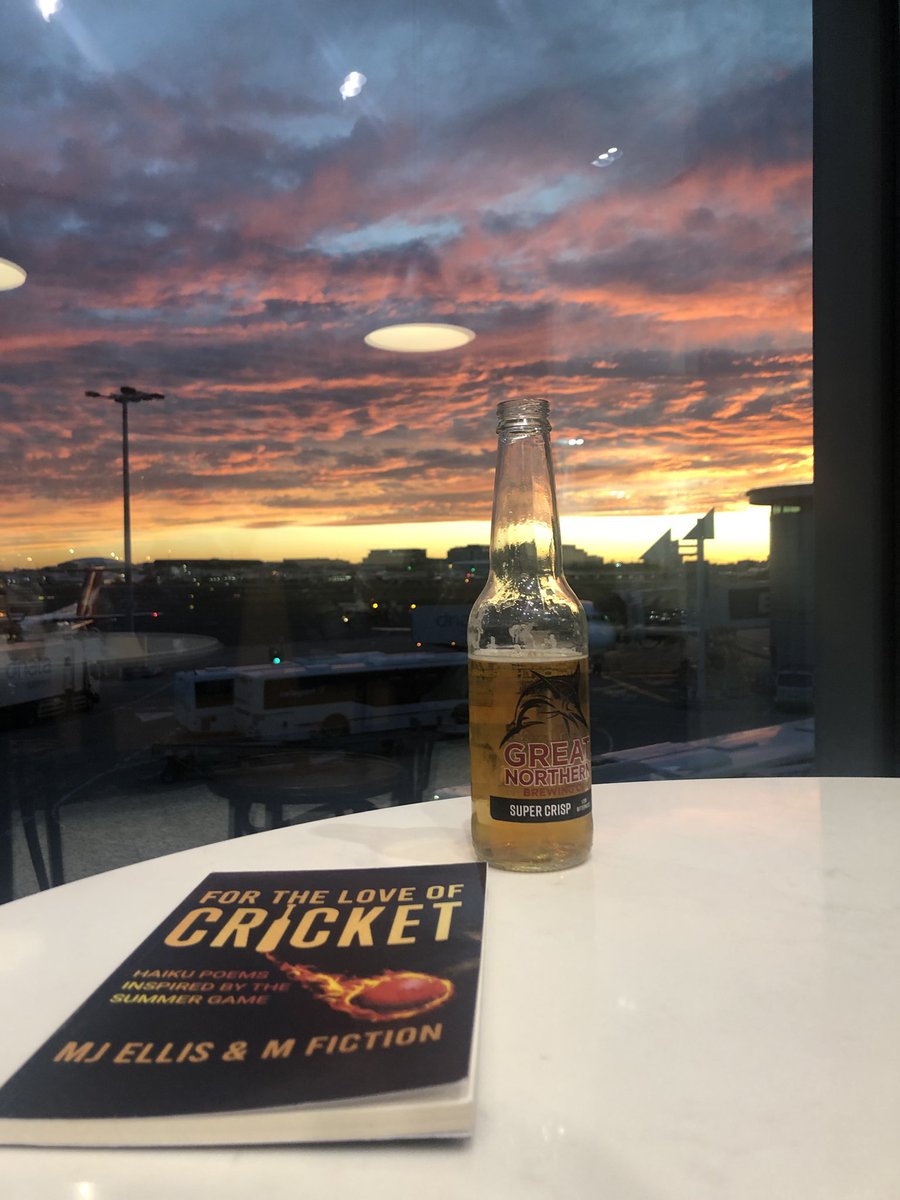 CricketLibrary's tweet photo. Pre flight reading https://t.co/zOo3nx4cnQ