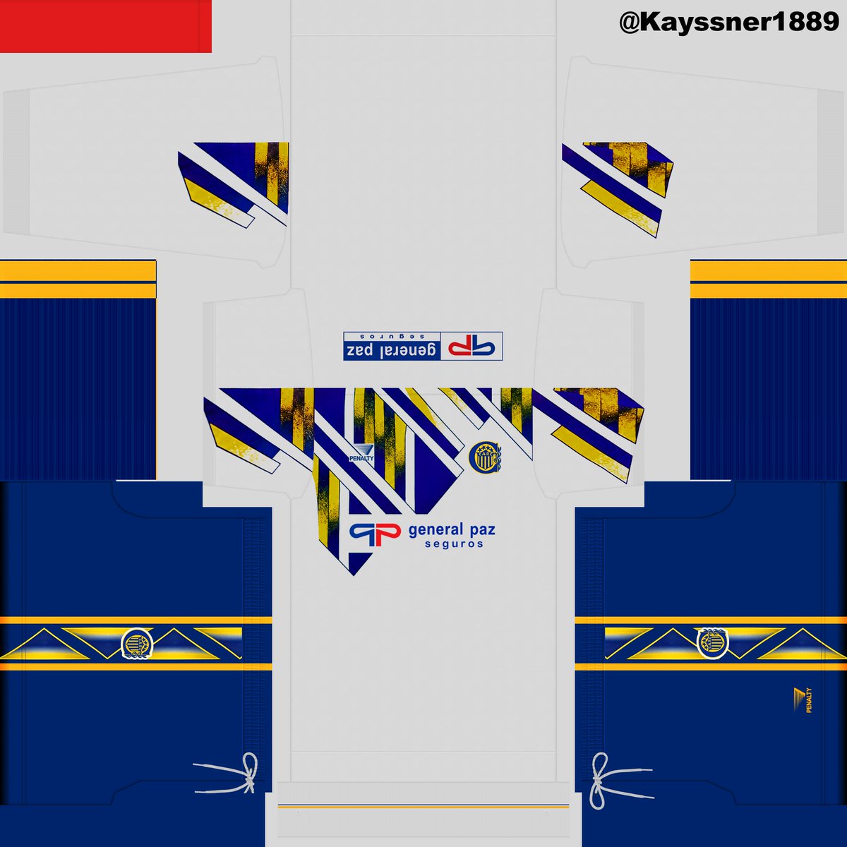 Kayssner1889's tweet photo. Kits Rosario Central 1994 - Penalty
#Kitmaker #KitRetro #RosarioCentral #Canalla #KIT #PES #Efootball @RosarioCentral
Link --> https://t.co/BfDiXw7imz https://t.co/qHzIEtyAWS