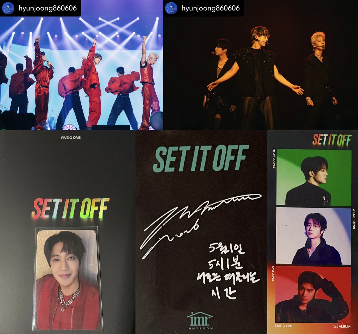 PhuongT36419072's tweet photo. May 31, 2026 🥺 
Today is the final #FIVEOONE Meet &amp; Greet &amp; Video📞Event. Congratulations to all the winners sharing this last special moment with #KimHyunJoong #HeoYoungSaeng #KimKyuJong💚
As the final chapter of #SETITOFF ends, thank you for the beautiful memories &amp; journey 🙏 https://t.co/LusqYGGcLf