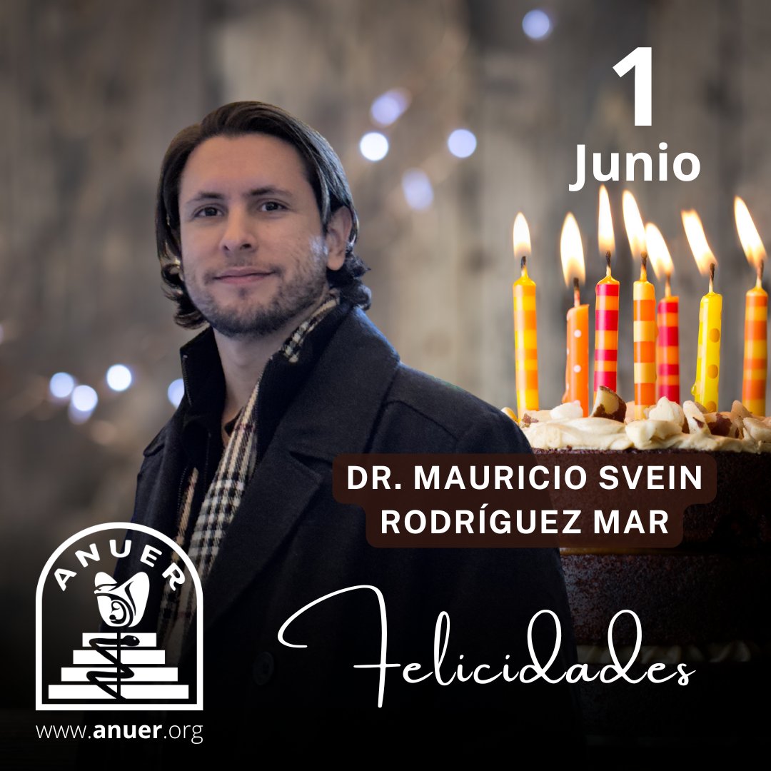 anuermx's tweet photo. #ANUER le desea un feliz día 🎂  Feliz cumpleaños hermano(a) ANUER  que tengas muchos años más lleno de salud y bendiciones.

👉CUIDA tu salud con médicos
certificados en 👉UROLOGÍA

👁️ https://t.co/5bst6gC9xK

#Anuer2026 #UrologosEgresadoslaRaza #UrologíaMexicana #CMUN https://t.co/tv5IFWLyDM