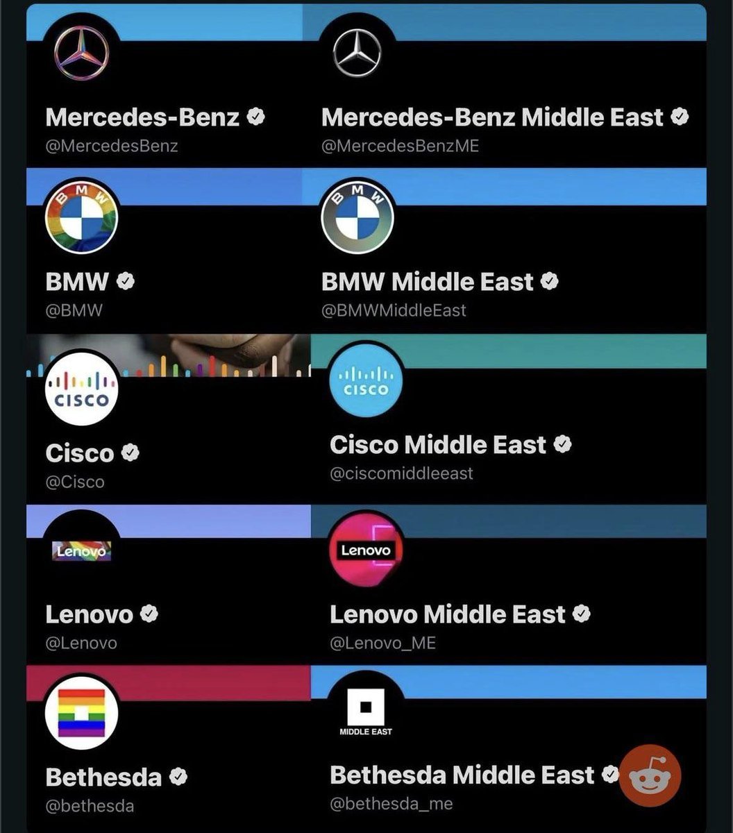 atltaq's tweet photo. Every company is changing their profile pictures to Gay colours tomorrow

Is this not the perfect time to run Gayification?

Tomorrow is Pride Month, generational frontrun

Example: https://t.co/qq4qbHzgjm
https://t.co/KJn6c4uuRx https://t.co/PamVf4ASlb