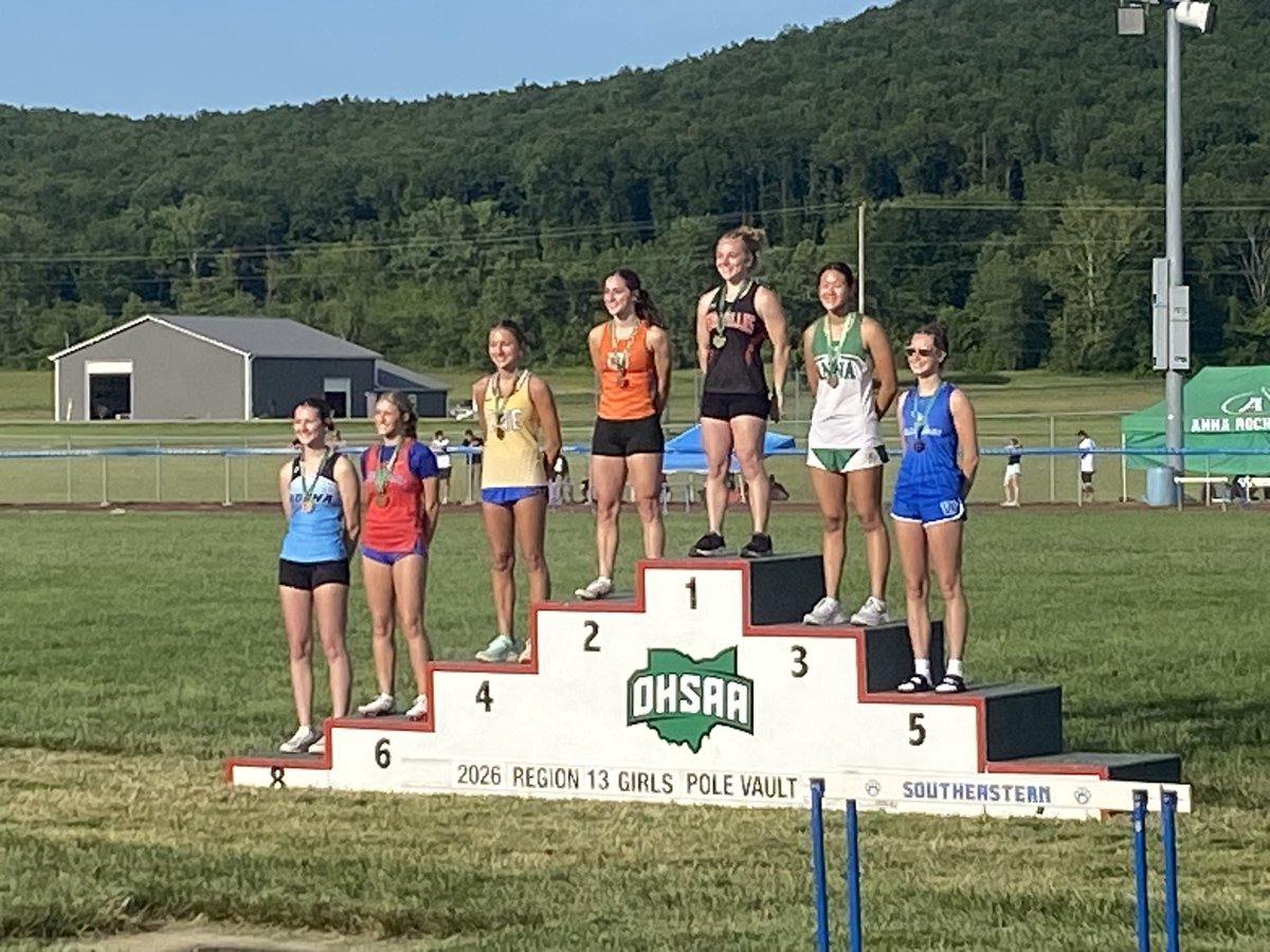 AnnaBoosters's tweet photo. Regional Pole vault Anna’s Corinne Smith 3rd place moving on to state championship next week!!! https://t.co/tcK3EEvcI3