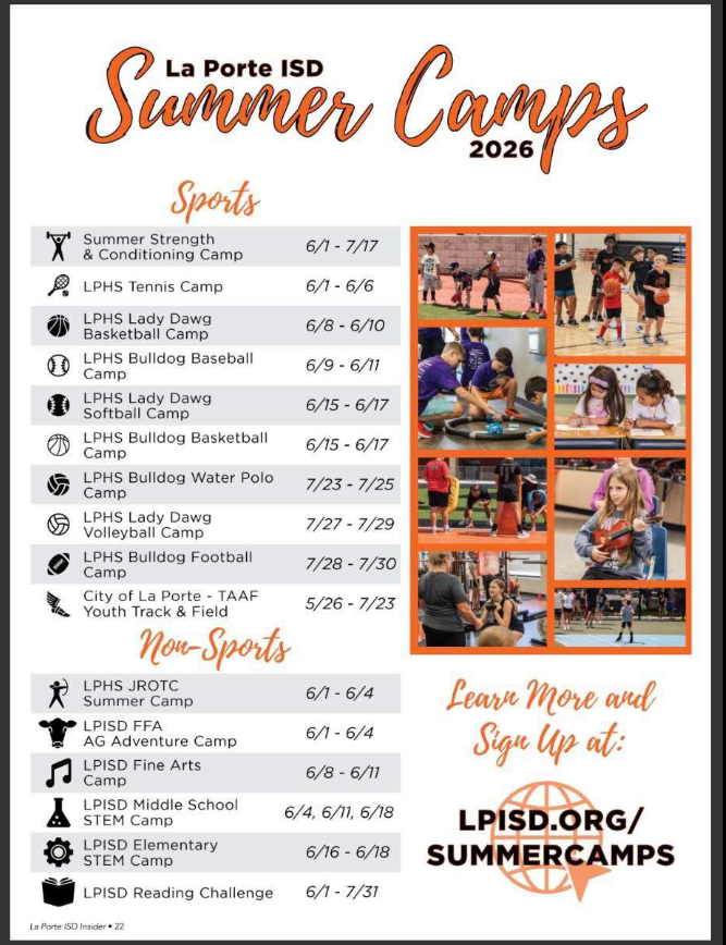 RIZZUTOELEM's tweet photo. Looking for a summer camp? Check out these opportunities! #RZERockets #RocketsAreBright #LPLegacy @lpisd https://t.co/QWbiSGMv18