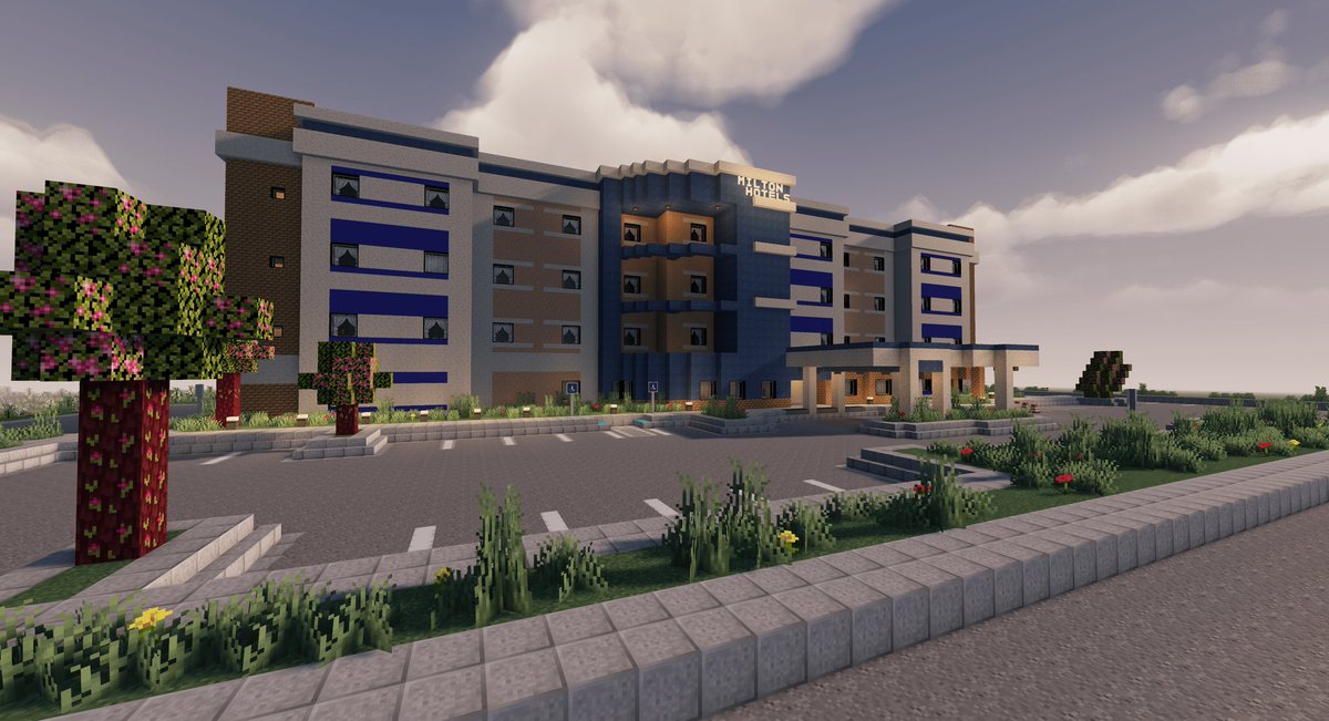 DAPixelhero's tweet photo. When I get burnt out, I've found building a Modded Minecraft City helps me regain my workflow. :) Here's a couple of screenshots from it!

Maybe I'll show more in the future. https://t.co/RPqQs04rVO