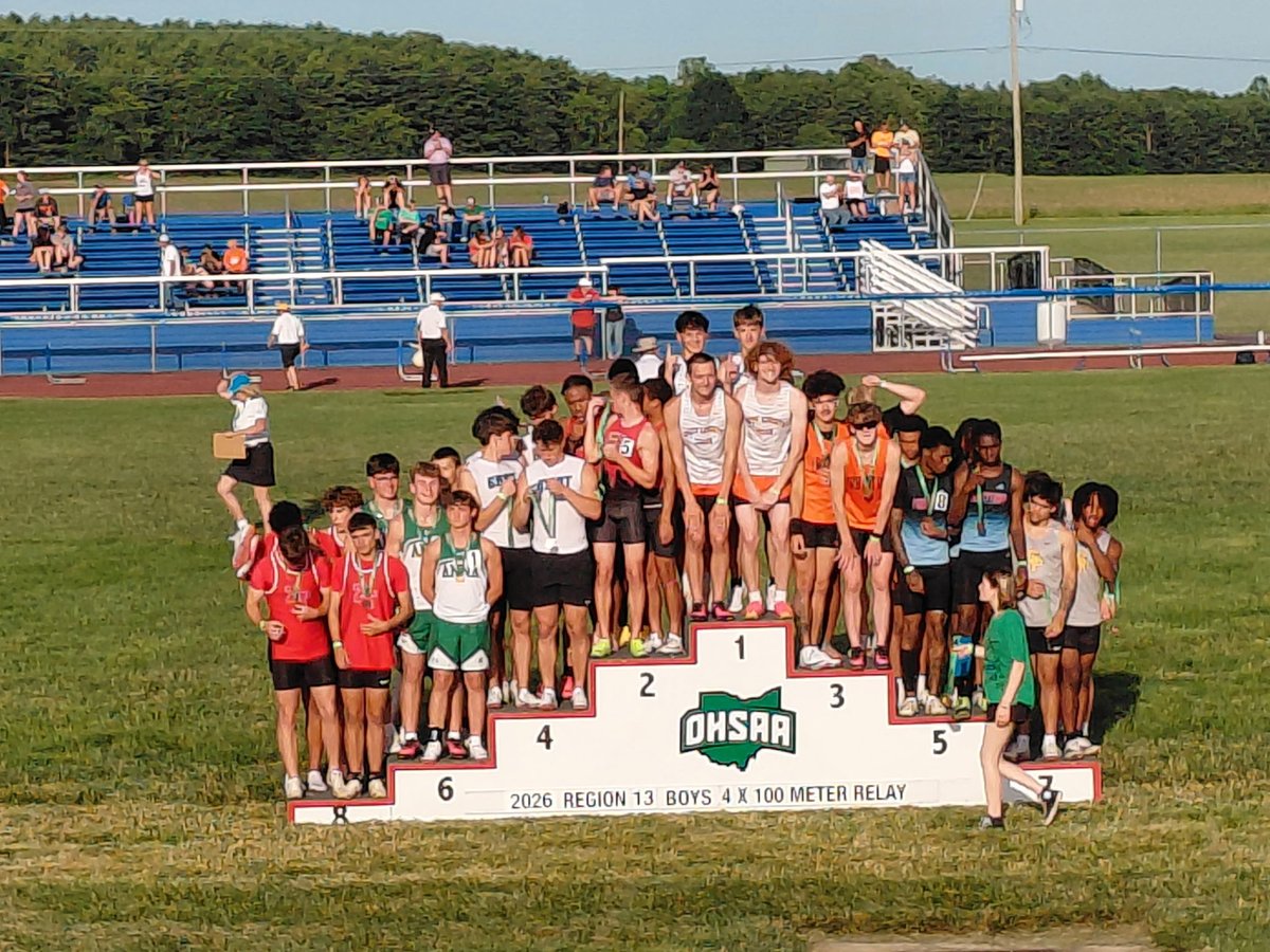 AnnaBoosters's tweet photo. Boys 4x100 relay 6th place Brody Murray, James Valentine, Grant Beckman, Dustin Vasko. Waiting on times to see if they move on ! https://t.co/LNRphlrMbQ