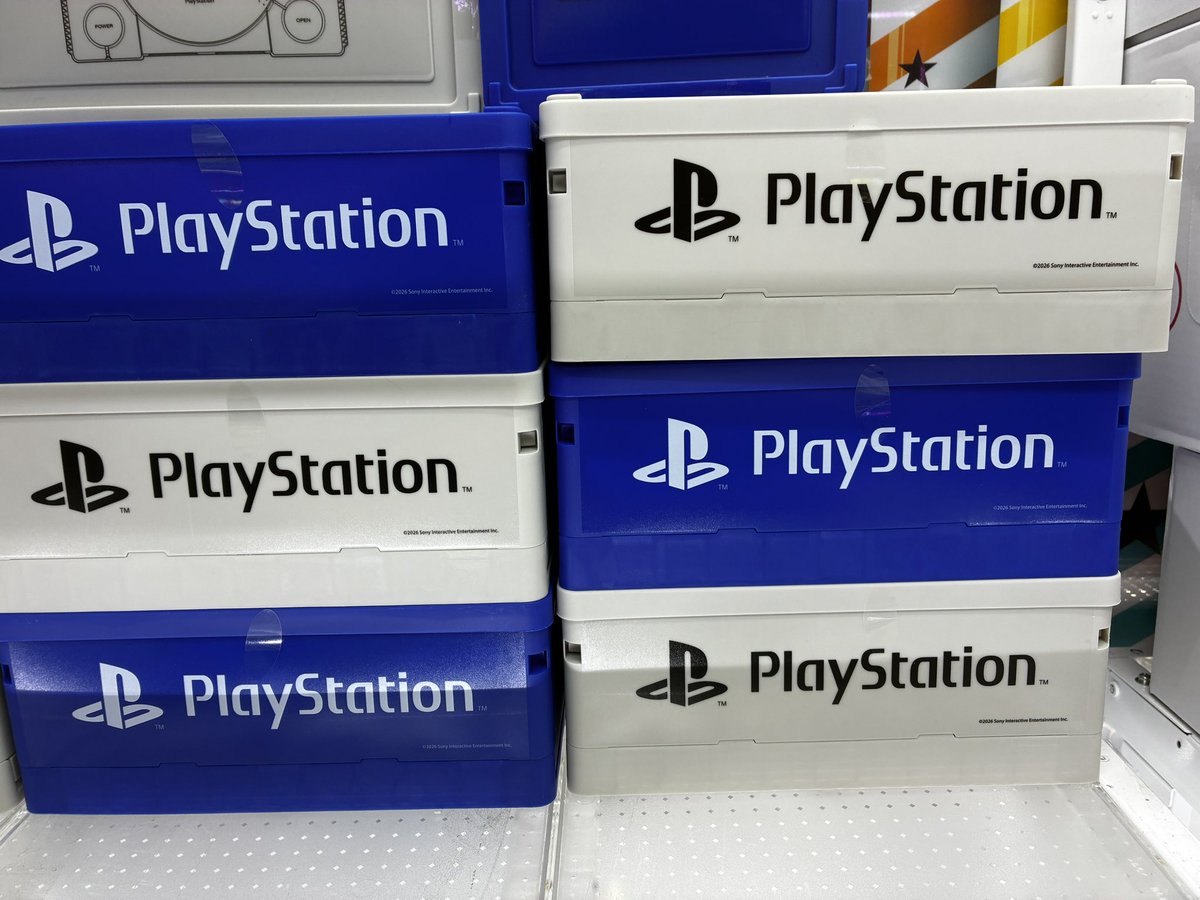 新景品✨】 #PlayStation のお菓子ツールボックスが登場‼️ 2段式で