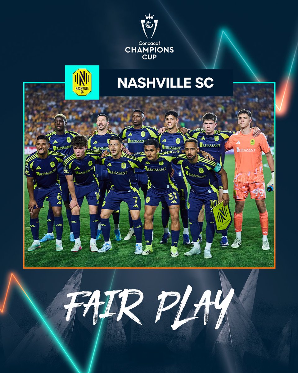 TheChampions's tweet photo. Nashville SC earns the Fair Play award 👏 https://t.co/4KVOHuKvi3