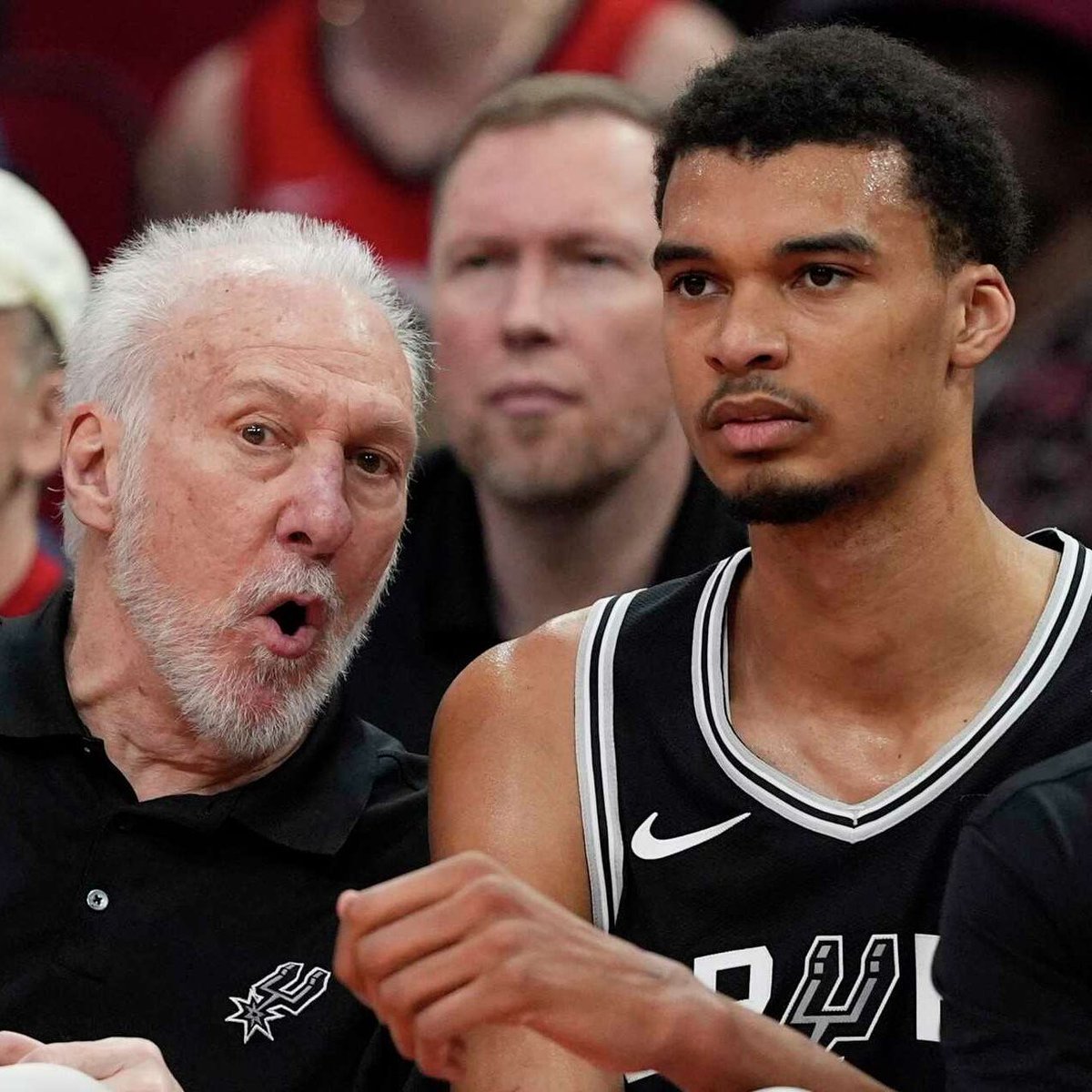 LegionHoops's tweet photo. Victor Wembanyama:

“Pop goes through some things we can't even imagine. I need to see him, talk to him. There's no way I can understand how he feels. When I talk to him, it's gonna be only a story in my head, except if I record it in secret. I need to talk him so quick.”

(via @Josh810)