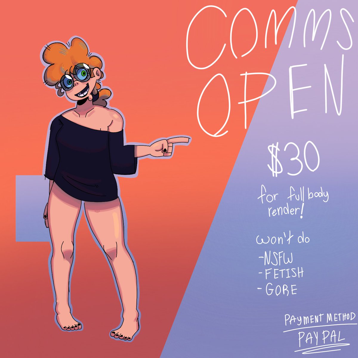 A_Wild_mELlon's tweet photo. If you like my art and wanna support me 
I've opened commissions!
If you have any questions just ask me https://t.co/xL2yEYhYQj