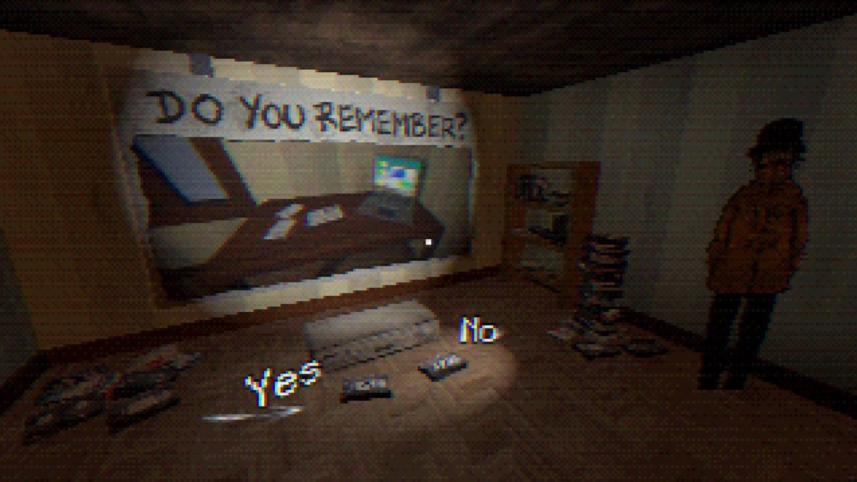 silver978_'s tweet photo. “7 Days To Think About It”, a psychological horror game where you’re trapped at home, overthinking a decision.

It has a gameplay loop with multiple endings, mixing 3D environments with 2D images.

Coming July 16th, 2026! 🥳

New demo and wishlist here: https://t.co/w2orQ1NGfI https://t.co/a8WysuG7pz
