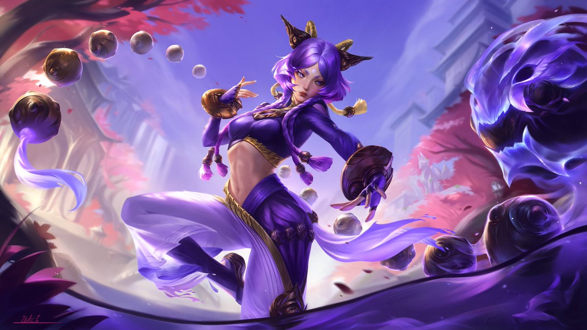 AhCipro's tweet photo. #Yunara #artoflegends https://t.co/mxanMFHiCi