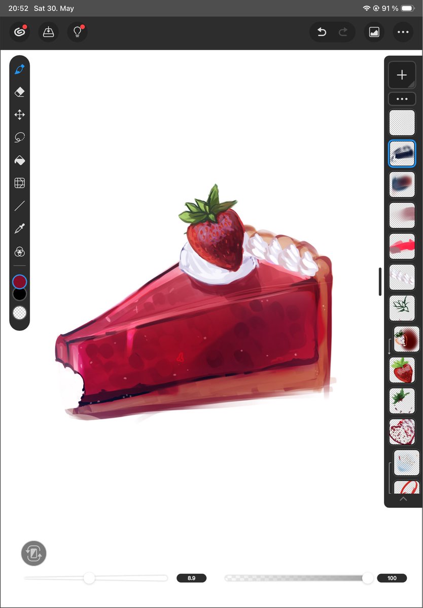 00wisp_'s tweet photo. Cake :^) https://t.co/PCjxu6ytV0