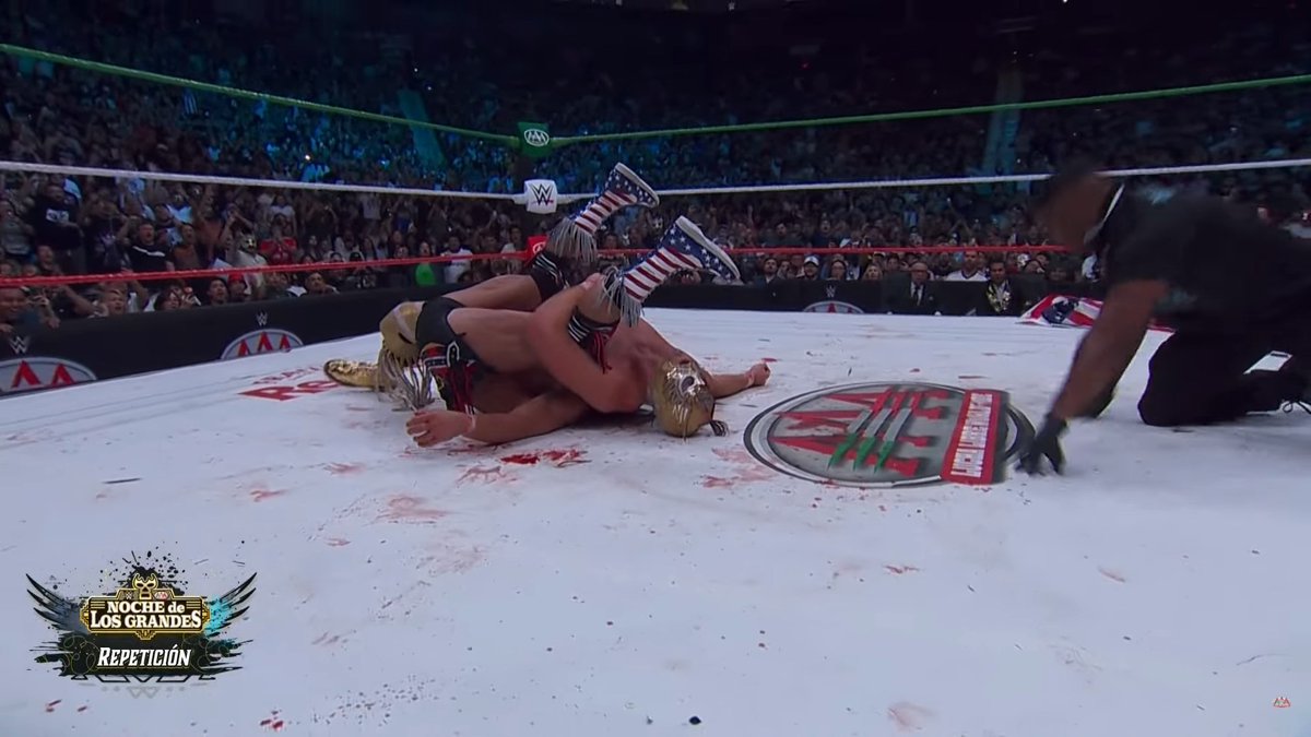 LuigiWrestling's tweet photo. GRACIAS UNDERTAKER

GRACIAS LUDWIG KAISER

GRACIAS CHAD GABLE

GRACIAS ANDREA BAZARTE

GRACIAS PIMPI

ESTOY LLORANDO #AAANochedelosGrandes https://t.co/Sw71LE2dHm