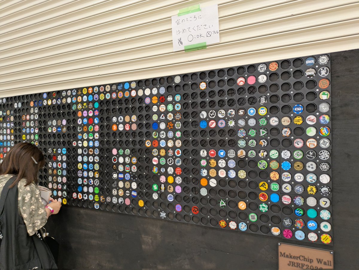 kenichih's tweet photo. #JRRF2026 maker chip 奉納しました。 https://t.co/yIx8k4Aiaw