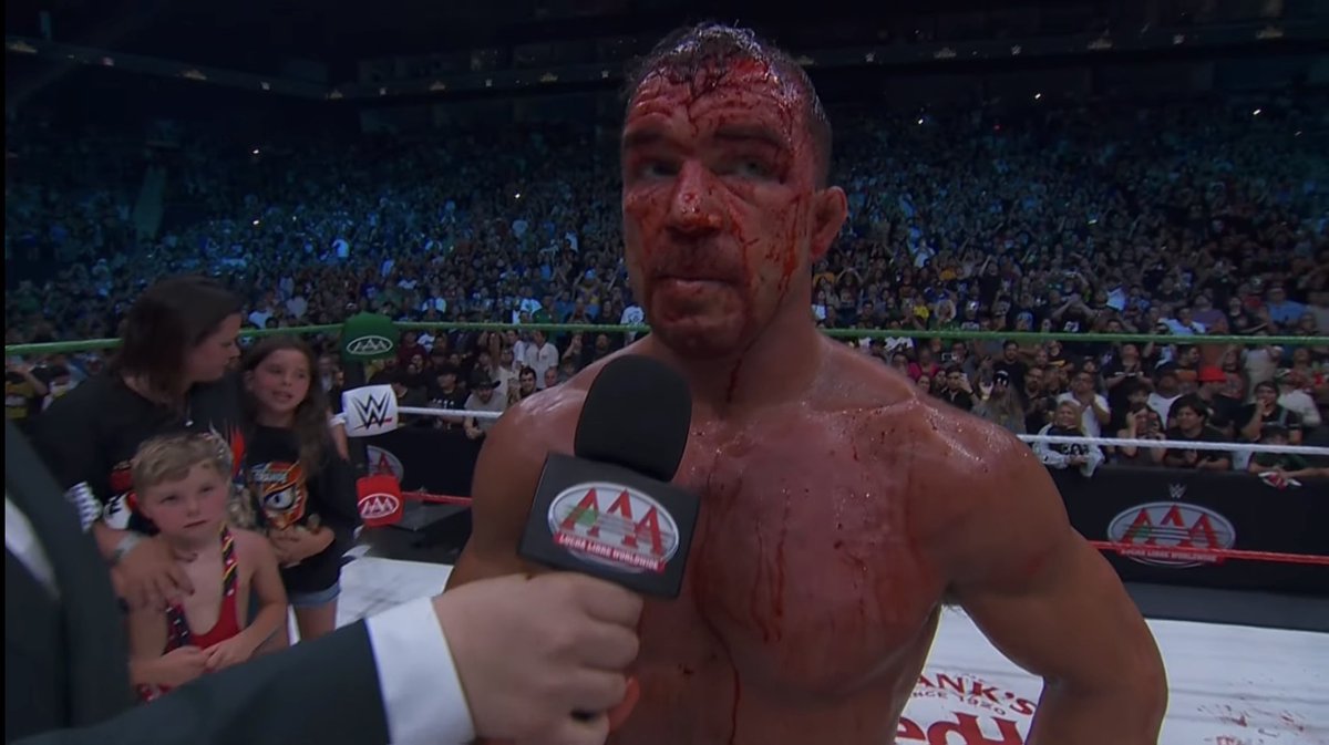 Fightful's tweet photo. Original Grande Americano confirmed he was Chad Gable

#AAANocheDeLosGrandes https://t.co/ordaYOHQAx