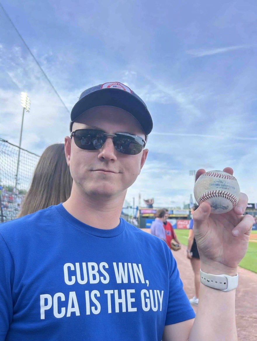 AndySterner1's tweet photo. @THE_LIZ_KING @MonMornMahoney @CarlsBeef I’m here every night fellas. 162+. Cubs Win. https://t.co/kRR05ItyyE