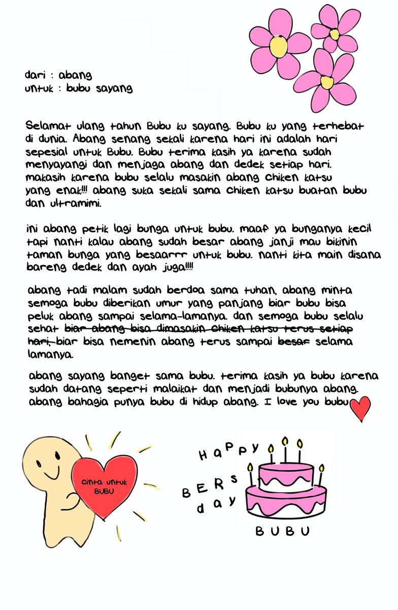 fallinodettes's tweet photo. selamat ulang tahun, bubu ku tersayang 🩷🌸 https://t.co/qLeJepaEkG
