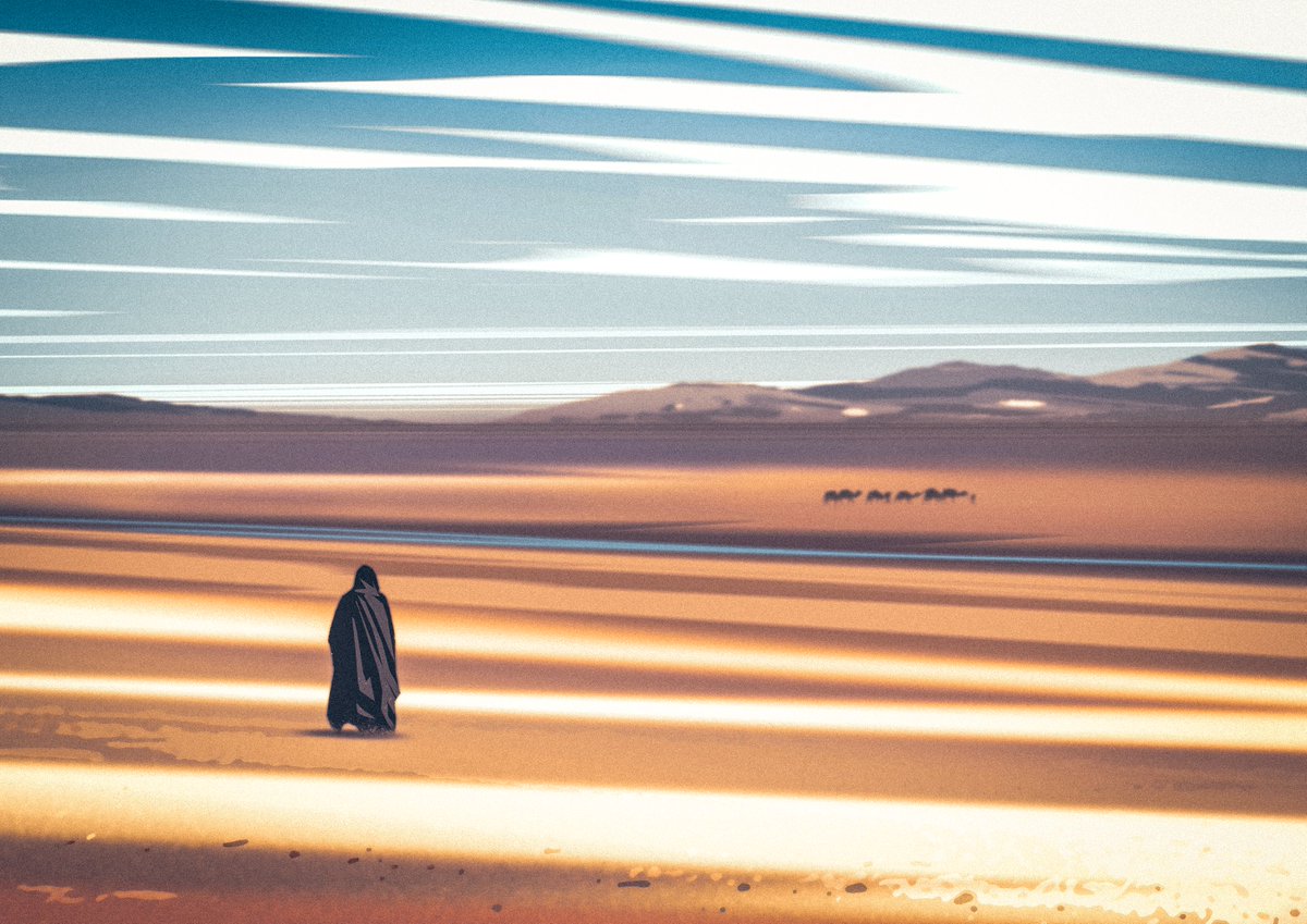 MindResting's tweet photo. #desertwarrior #digital_art #artㅤ https://t.co/p7eOMnLvYH